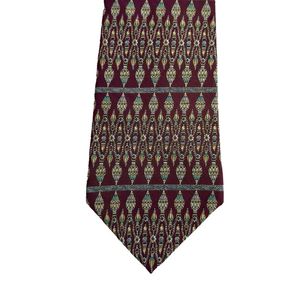 The Metropolitan Museum of Art Neck Tie Silk Multicolor Abstract